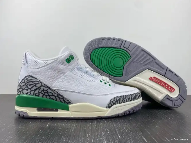 CK9246-136 3 Jordan Retro Green (W) Lucky 0630